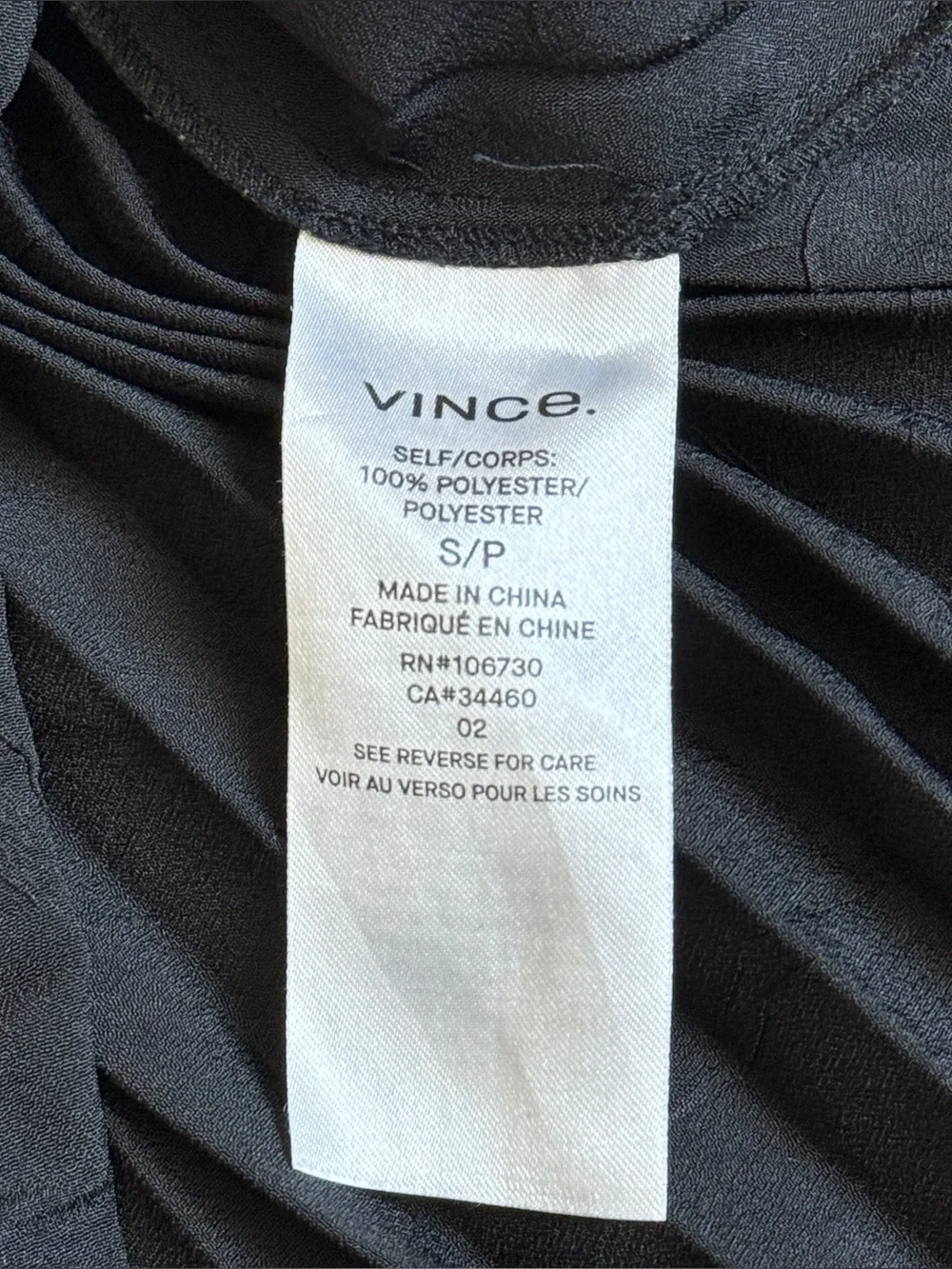 Vince Pleated Cami Dress Size S/P